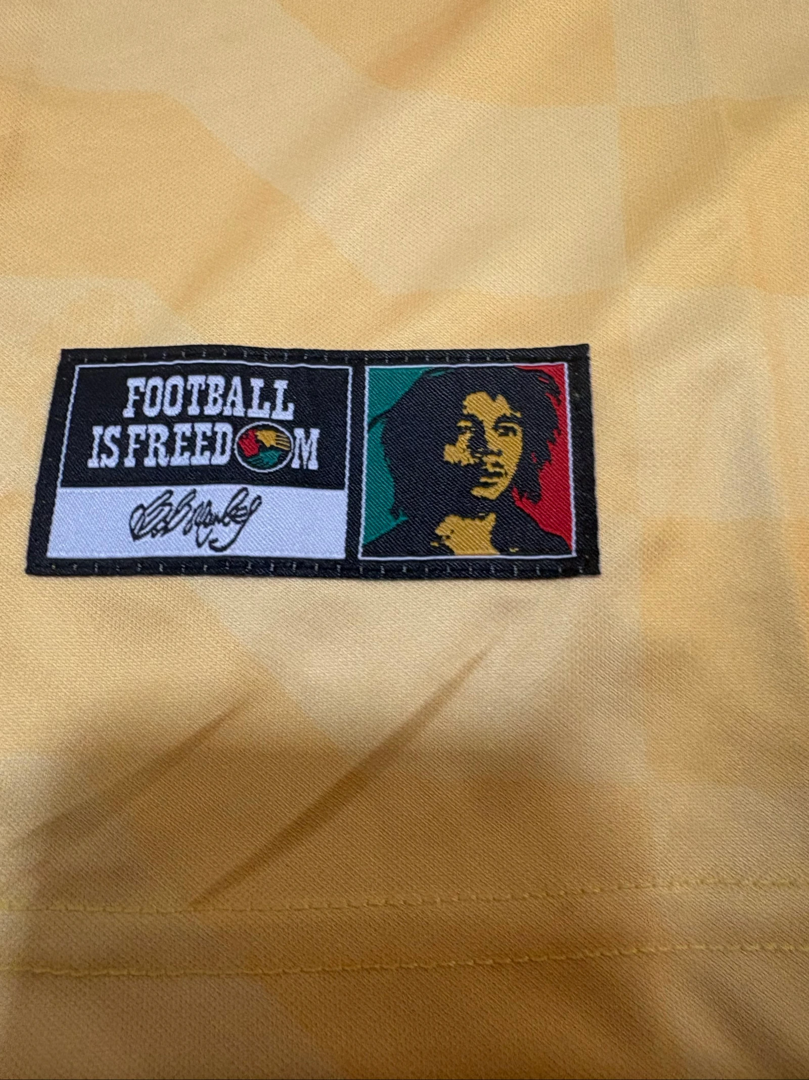Camisola Football is free dom Bob Marley - tam L – photo 3